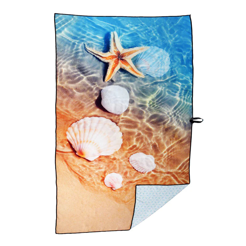 Whitley Willows Microfiber Printed Beach Towel